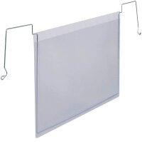 DURABLE Drahtbügeltaschen transparent A4, 50 St.
