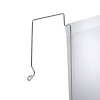 DURABLE Drahtbügeltaschen transparent A4, 50 St.