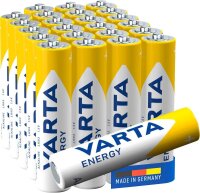 VARTA Batterien ENERGY Alkali-Mangan Micro AAA 1,5 V, 24 St.
