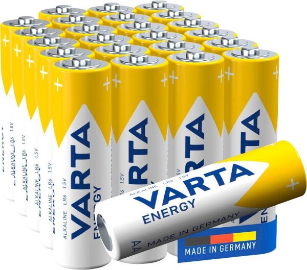 VARTA Batterien ENERGY Alkali-Mangan Mignon AA 1,5 V, 24 St.