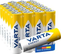 VARTA Batterien ENERGY Alkali-Mangan Mignon AA 1,5 V, 24 St.