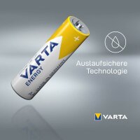 VARTA Batterien ENERGY Alkali-Mangan Mignon AA 1,5 V, 24 St.