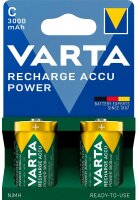 VARTA Akkus RECHARGE ACCU Power Ni-MH Baby C 3.000 mAh, 2...