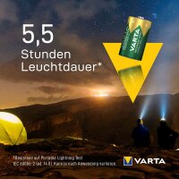 VARTA Akkus RECHARGE ACCU Power Ni-MH Baby C 3.000 mAh, 2 St.