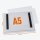 DURABLE Plakattasche A5 wasserdicht und magnetisch 187,0 x 0,6 x 235,0 mm