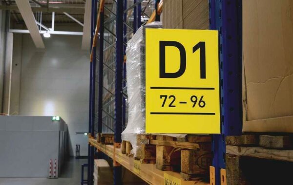 DURABLE Gangschilder A4 hoch Kunststoff transparent 210,0 x 297,0 mm, 10 St.