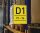 DURABLE Gangschilder Kunststoff transparent 210,0 x 297,0 mm, 10 St.