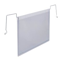 DURABLE Drahtbügeltaschen transparent A5, 50 St.