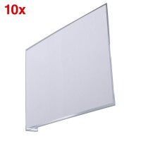 DURABLE Gangschilder A5 quer Kunststoff transparent 210,0 x 148,0 mm, 10 St.
