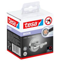 tesa Handtuchhaken MOON silber, 1 St.