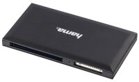 hama Multi-microSD, SD, Memory Stick, Compact Flash-Kartenleser schwarz