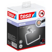tesa Toilettenpapierhalter MOON silber, 1 St.