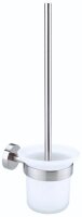 tesa WC-Garnitur MOON weiß, silber Metall, 1 St.