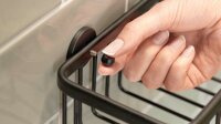 tesa ALUXX Duschkorb Aluminium