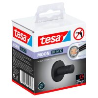 tesa Handtuchhaken MOON schwarz matt, 1 St.
