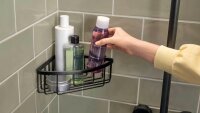tesa ALUXX Duschkorb Aluminium
