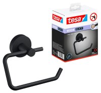 tesa Toilettenpapierhalter MOON schwarz, 1 St.