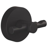 tesa Handtuchhaken MOON schwarz, 1 St.