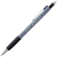 FABER-CASTELL GRIP 1345 Druckbleistift grau B 0,5 mm, 1 St.