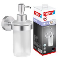 tesa Seifenspender MOON 40633-00000-00 Edelstahl Metall,...