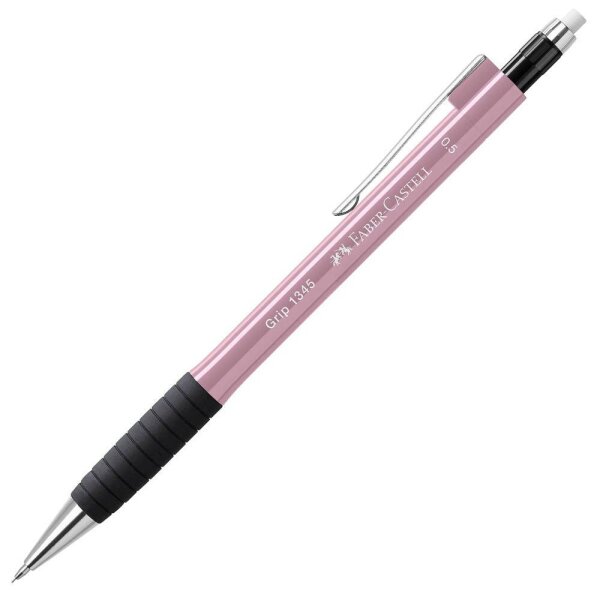 FABER-CASTELL GRIP 1345 Druckbleistift pink B 0,5 mm, 1 St.