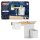 tesa Küchen-Organizer Kombi Set M weiß 60,0 x 15,0 x 34,0 cm, 1 Set