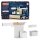 tesa Küchen-Organizer Kombi Set XL weiß 86,5 x 14,0 x 34,0 cm, 1 Set