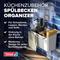 tesa Spülbecken-Organizer weiß, 1 Set