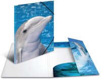 HERMA Sammelmappen DIN A4 Delfine, 3 St.