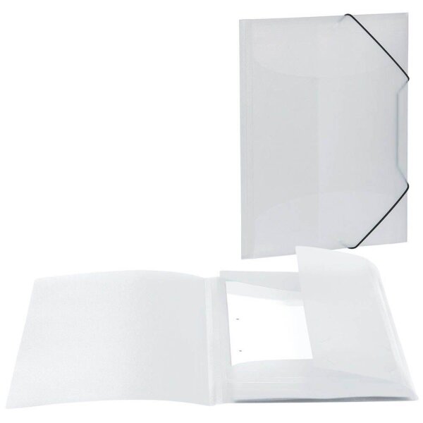 HERMA Sammelmappen DIN A4 weiß transluzent, 3 St.