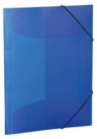 HERMA Zeichenmappen DIN A3 dunkelblau transparent, 3 St.