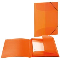 HERMA Sammelmappen DIN A4 orange transluzent, 3 St.