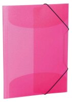 HERMA Sammelmappen DIN A4 pink transluzent, 3 St.