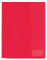 HERMA Schnellhefter Kunststoff rot DIN A4, 3 St.