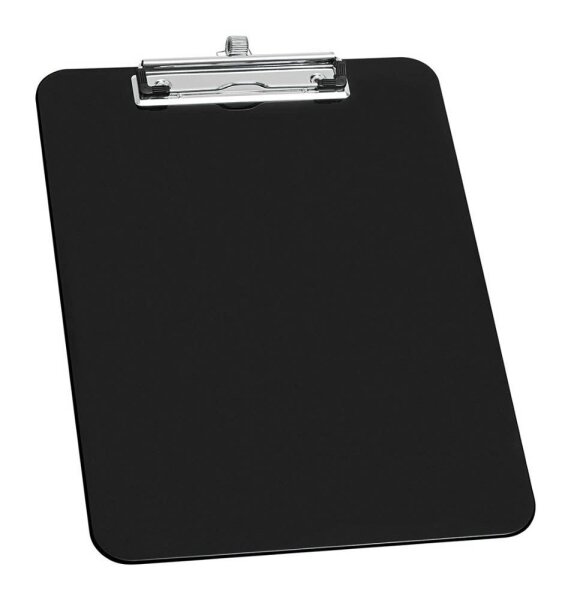WEDO Klemmbrett 576601 DIN A4 schwarz Kunststoff, 1 St.