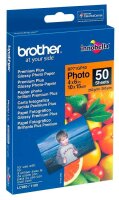 brother Fotopapier BP71GP50 DIN A6 glänzend 260 g/qm...