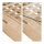 relaxdays Servierwagen braun 66,0 x 38,0 x 62,0 cm
