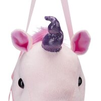 relaxdays Steckenpferd Einhorn rosa, lila, 1 St.  ( 10023852_0 )