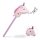 relaxdays Steckenpferd Einhorn rosa, lila, 1 St.  ( 10023852_0 )