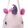 relaxdays Steckenpferd Einhorn rosa, lila, 1 St.  ( 10023852_0 )