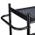 relaxdays Etagenwagen schwarz 50,0 x 25,0 x 81,0 cm