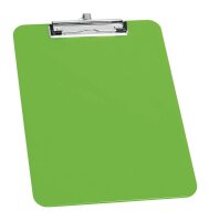 WEDO Klemmbrett 576611 DIN A4 hellgrün Kunststoff, 1...