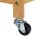 relaxdays Servierwagen braun 58,0 x 30,0 x 76,5 cm