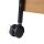 relaxdays Servierwagen braun, schwarz 49,5 x 28,0 x 70,0 cm