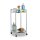 relaxdays Servierwagen silber 50,0 x 50,0 x 75,0 cm