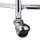 relaxdays Servierwagen silber 50,0 x 50,0 x 75,0 cm