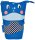 herlitz Stiftehalter Whale blau Kunststoff 14,0 x 7,5 x 18,5 cm