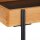 relaxdays Servierwagen braun, schwarz 46,0 x 28,0 x 57,0 cm