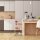 relaxdays Servierwagen braun 47,0 x 32,5 x 77,0 cm