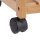 relaxdays Servierwagen braun 47,0 x 32,5 x 77,0 cm